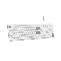 Клавиатура A4Tech Fstyler FBX55C (белый) фото 2